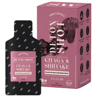 Shroomwell Detox Elixir SHOT Must ploom & Granadill (25ml x 10tk)