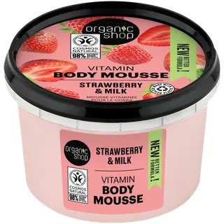 Kehakreem Organic Shop Strawberry&Milk 250ml