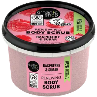 Kehakoorija ORGANIC SHOP Raspberry,250ml