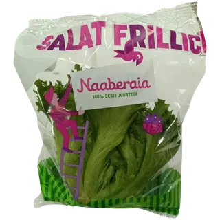 Frillis lõigatud, kiles