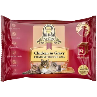 Dr.Stern 4 pack Premium kassieine kanaliha kastmes 4*100g