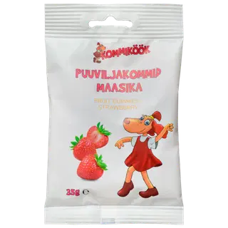 Lotte puuviljakommid 35g maasika