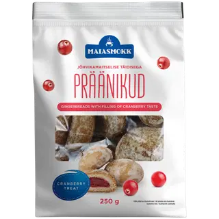 Maiasmokk präänikud jõhvikamaitselise täidisega 250g