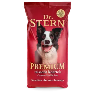 Dr.Stern Premium 10kg täissööt koertele