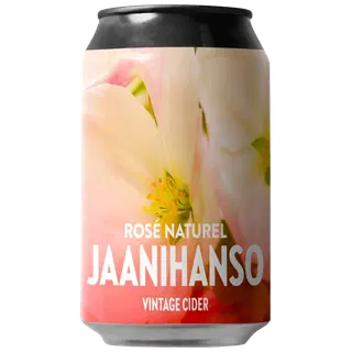 Jaanihanso Rosé Naturel organic siider 5,5%vol 330ml