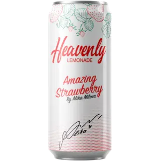 Limonaad HEAVENLY maasika 330ml