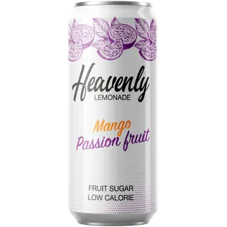 Heavenly Lemonade mango-granadillimaitseline karboniseeritud karastusjook 330 ml