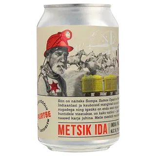 Õlu Metsik Ida IPA, PURTSE, 330 ml