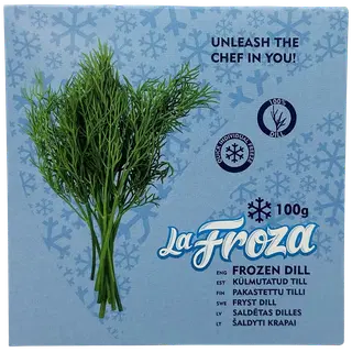 LaFroza Külmutatud hakitud till 100 g