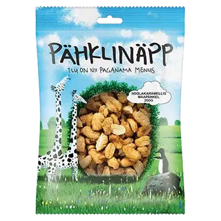 Maapähkel soolakaramellis Pähklinäpp 200g