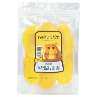 Mango viilud PÄHKLINÄPP 200g