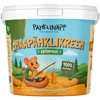 Pähklinäpp maapähklikreem krõmpsuv 1 kg