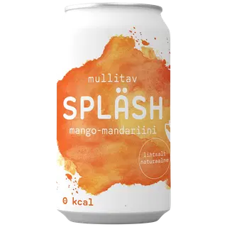 SPLÄSH gaseeritud vesi mango-mandariini 330ml