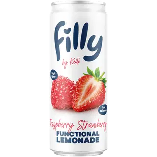FILLY Vaarika-maasika prebiootiline karastusjook 355ml