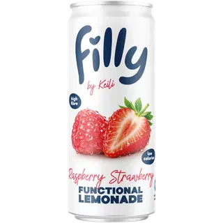 FILLY Vaarika-maasika fuktsionaalne karastusjook 330ml