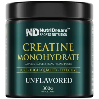 Nutridream Kreatiin monohüdraat, maitsestamata 300g
