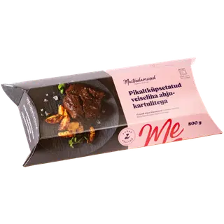Maitseelamused Pikalt küpsetatud veiseliha ahjukartulitega 800 g