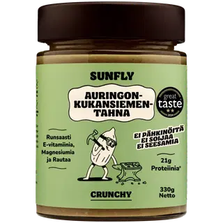 Päevalilleseemnevõie krõbisev Sunfly 330g