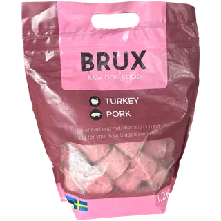 Brux kalkun ja Siga, tasakaalustatud toortoit 1kg
