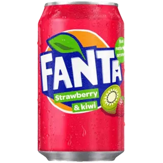 Fanta maasika- ja kiivimaitseline karastusjook 330 ml