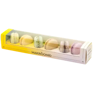Gustav Makroonid 6tk karbis 100 g