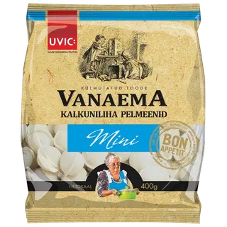Uvic Vanaema Pelmeenid kalkunilihaga 400 g