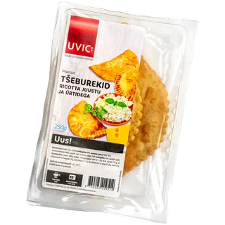 Praetud tšeburekid ricotta ja ürtidega 250g