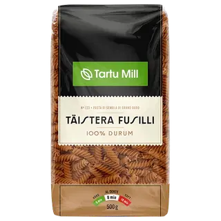 Täisterapasta Fusilli 500 g