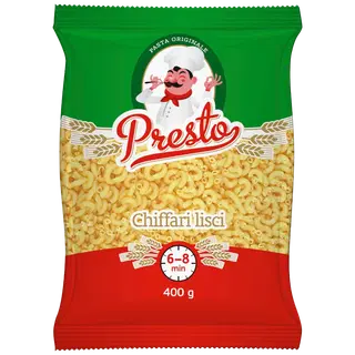 Makaronid Chiffari Lisci Nr.183 Presto 400g