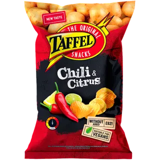 Kartulikrõpsud tšilli- ja tsitrusemaitselised, TAFFEL, 180 g
