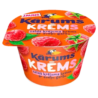 Koorekreem vaarikamaitseline Karums 150g