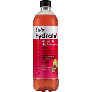CIDO Hydrate+ Uplift Maasikas-Rabarber jook 600 ml