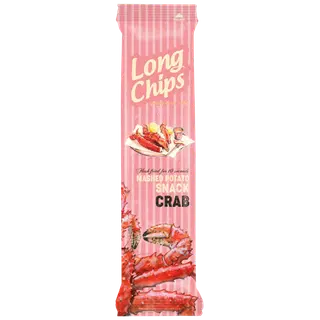 Long Chips kartulivahvel krabimaitseline 75g