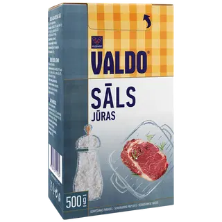 Valdo meresool 0,5kg, karbis