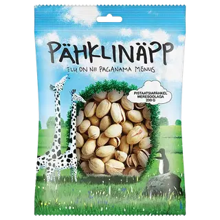 Pistaatsiapähkel meresoolaga Pähklinäpp 200g