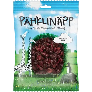 Pähklinäpp jõhvikad 200 g