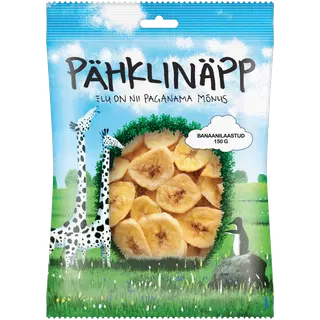 Pähklinäpp banaanilaastud 150 g