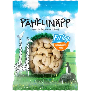 Pähklinäpp india pähkel 250 g Fitlap