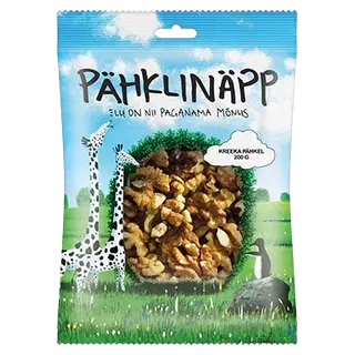 Kreeka pähkel PÄHKLINÄPP 200g