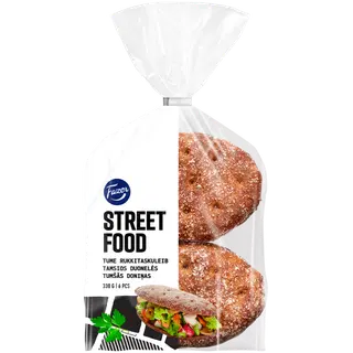 Fazer Street Food Tume Rukkitaskuleib 330 G