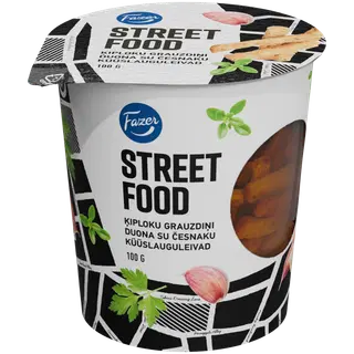 Küüslauguleivad Street food FAZER 100g