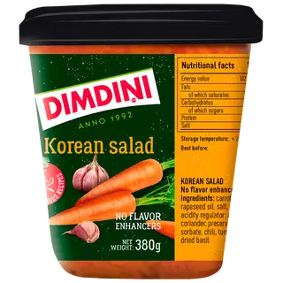 Koreapärane salat, 380g