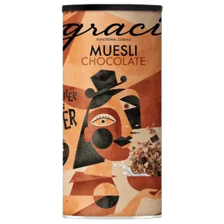 Graci müsli “chocolate”, šokolaadiga, rikastatud fosforiga, 500 g