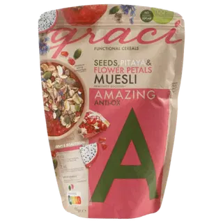 Graci funktsionaalne müsli “amazing”, rikastatud raua ja tsingiga, 400 g