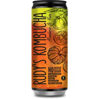 Rudys Kombucha Mandarin&Yuzu 0.33L