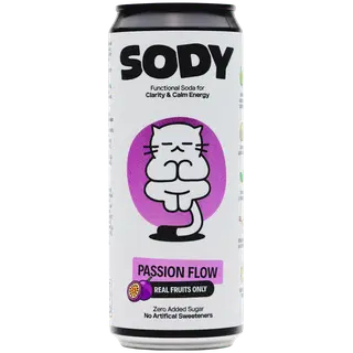 SODY Passion Flow alkoholivaba funktsionaalne jook 330 ml