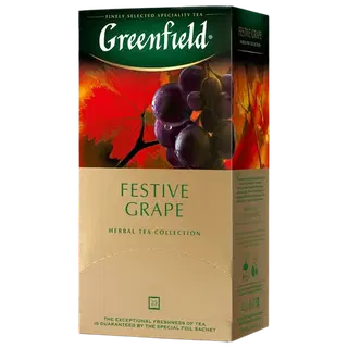 Taimetee Festive Grape 25x2g, GREENFIELD, 50 g