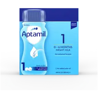 Aptamil 1 piimajook 2 x 200 ml, alates sünnist