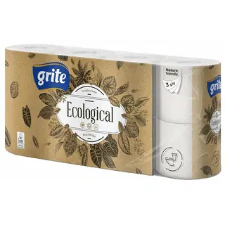 Grite Ecological tualettpaber 3kih 8tk