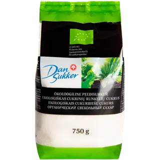 Peedisuhkur ökoloogilne Dansukker 750g